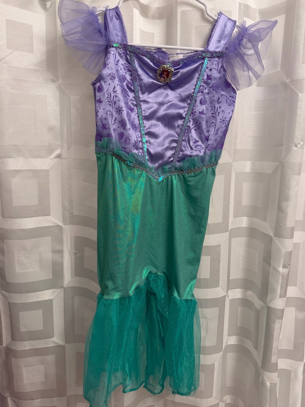 Disney Princess Ariel Little Mermaid costume dress size small 4/6